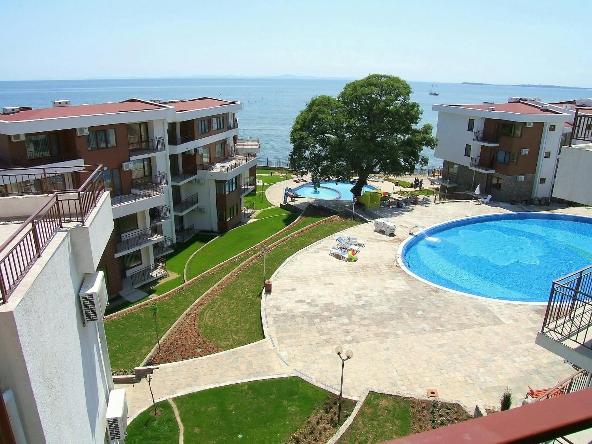 Messambria Beach Apartments Sveti Vlas Esterno foto