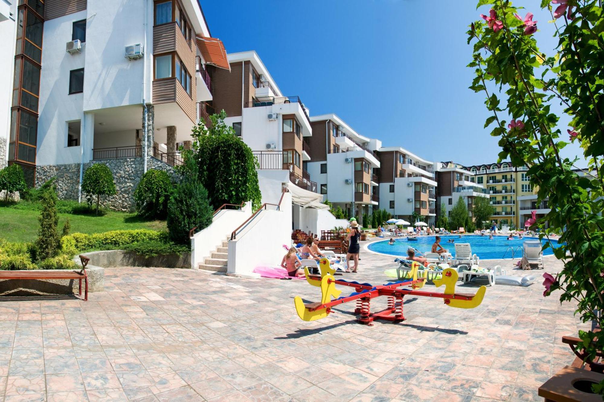 Messambria Beach Apartments Sveti Vlas Esterno foto